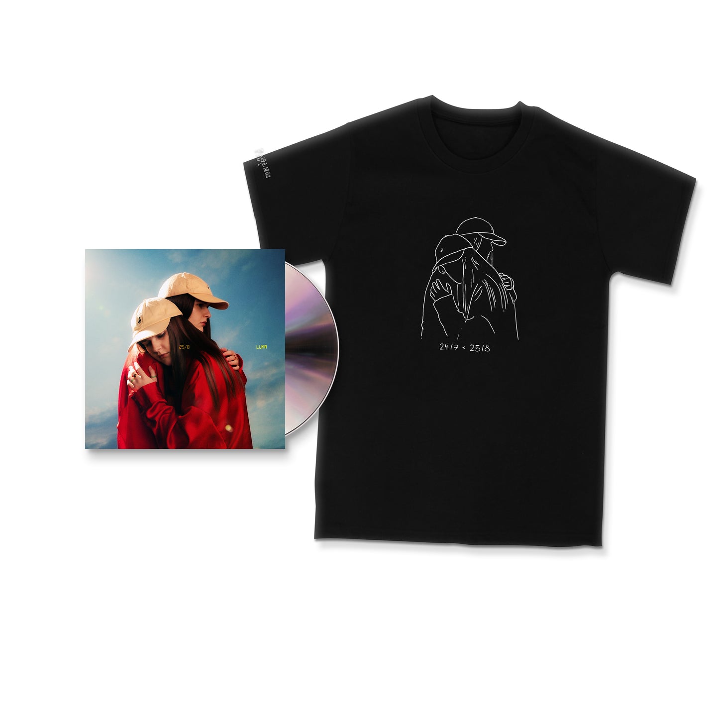 LUNA - 25/8 CD+Shirt Bundle